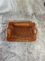 Vintage Oklahoma Lugenes Tray