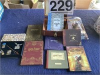 Harry Potter DVD's season 1-5 w/bonus, Book markl