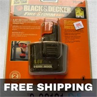 Black & Decker Firestorm Battery Pack, 9.6-Volt