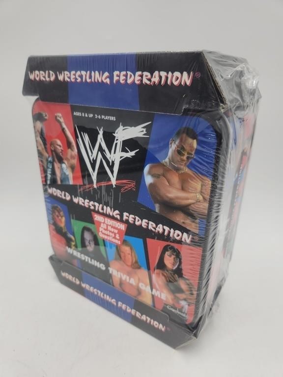 New 1999 WWF Wrestling Cardinal Trivia Game 2nd
