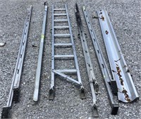 (5) 8' Collapsible Aluminum Ladders