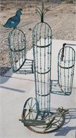 Custom Barbed Wire Cactus Yard Art