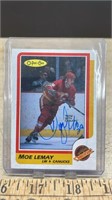 Signed O-Pee-Chee 1986 Moe Lemay Card. Unknown