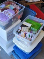 Large Lot of Craft and Scrap Booking Supplies