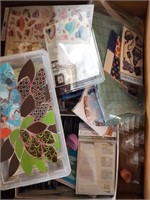 Large Box Of Craft Supplies