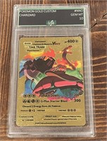 Pokémon Gold Custom Charizard Card