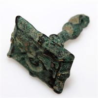 Ancient Sasnian bronze seal pendant circa 400 AD