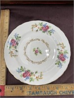 Royal Chelsea England flower plate