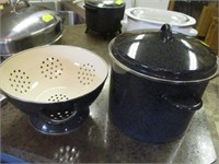Stock pot and colender