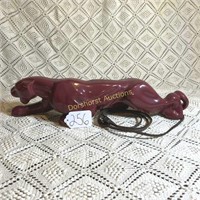 MAROON STALKING PANTHER FIGURE - MCM ACC