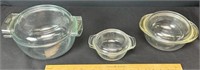 small Pyrex baking dishes