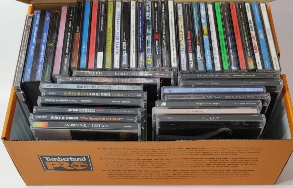 CD Lot incl. the Guess Who, Adele, Guns N' Roses,