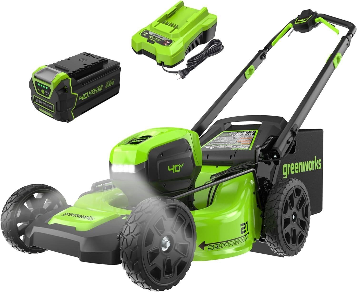 Greenworks 40V 21 Brushless Lawn Mower