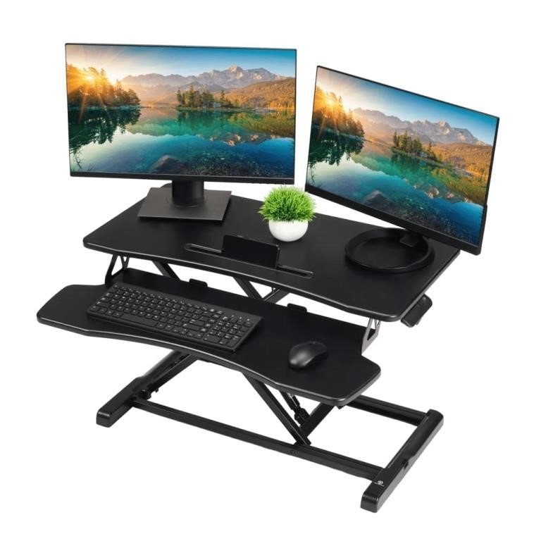 TechOrbits Standing Desk Converter ? Rise-X Pro,