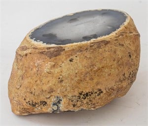 Mineral Specimen Polished Agate Geode.