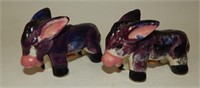 Vintage Purple Mottled Donkeys Mules