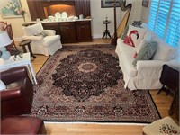 Large Authentic Quality 9’ x 12’ Oriental Rug