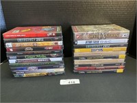 19 NOS Video Games, 2 Used Games.
