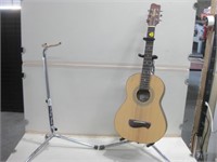 Olympia 35" Guitar W/ 2 Stands 1 Stand Incomplete