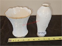 Pair of Lenox Vases (dining room)