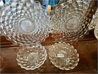 2 Large Platters and 2 Small Footed Plates