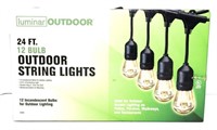 Luminar Outdoor String Lights