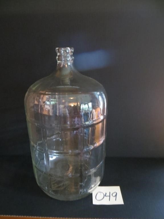 Glass Water Bottle 19"