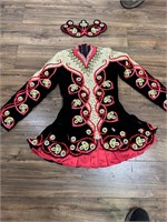 Irish Dancing Dress with Backing