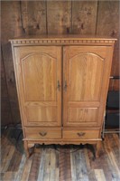 Nice Wooden Entertainment Armoire