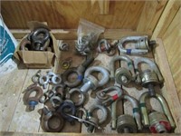 Assorted Swivel Hooks and Eye Bolts-