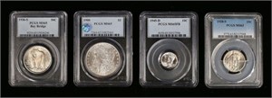 PCGS Graded Coins Morgan Mercury Standing Liberty