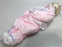 Vintage porcelain doll. 21 in.