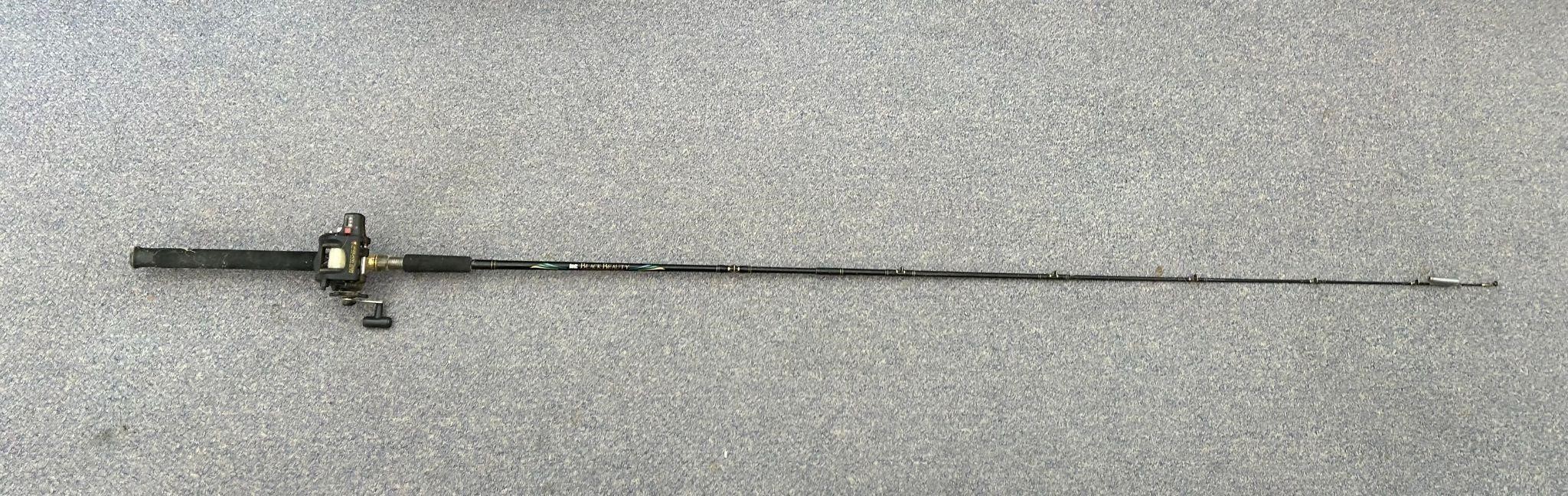 Vanguard Fishing Reel and Black Beauty Salmon Pole