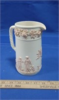 Early Wedgwood Embossed Pitcher