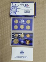 2001 United States Mint Proof Set