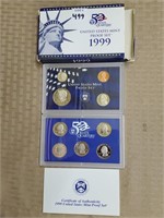 1999 United States Mint Proof Set