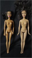2 Animatronic Barbie Dolls ('99 & 2010) Mattel Inc