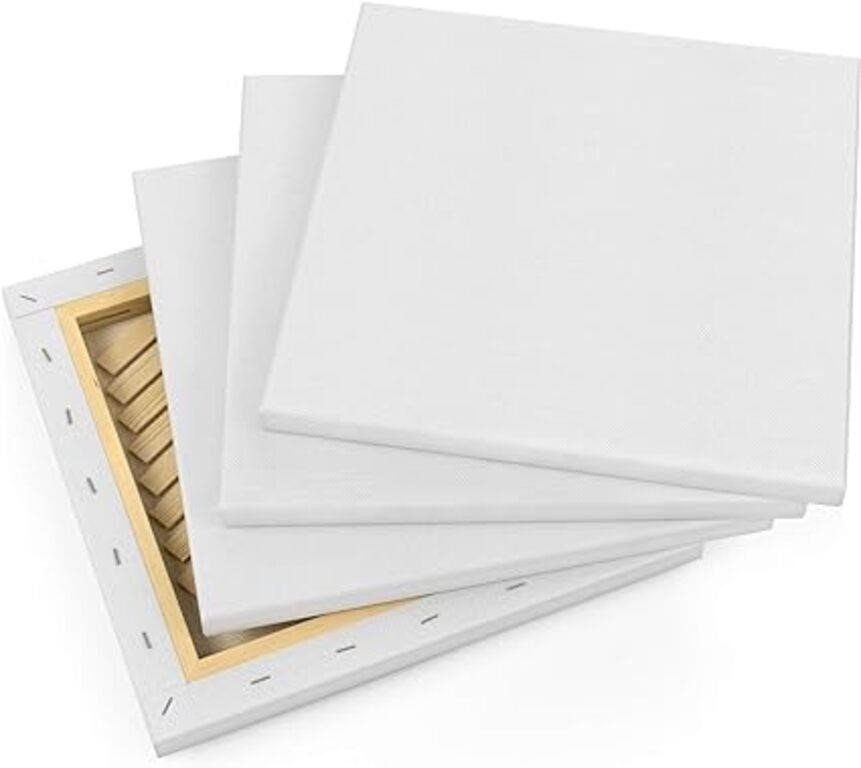 Arteza Stretched Canvases for Painting, Pack of 8