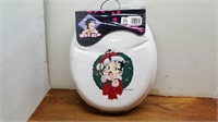 NEW Betty Boop Christmas Toilet Seat Sears $24.99
