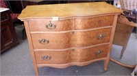 Antique Bird's Eye Maple Chest of Drawers