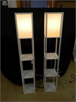 (2) Lighted Shelves