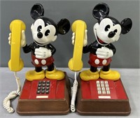 2 Western Electric Mickey Mouse Telephones