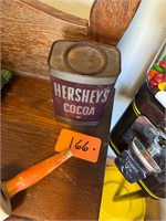 Vintage Metal 8 oz Hersheys Cocoa Tin