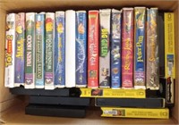 (15) VHS Kids Movies & Some National Geographic
