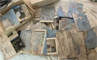 Lot of assorted maps- see pictures