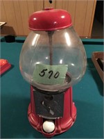 vintage iron gum ball machine