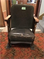 antique chair from minden theater