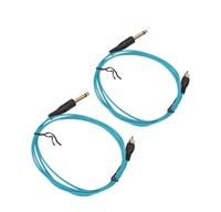 2PCS XMSJSIY RCA to 1/4 inch TS Aduio Cable,6.35mm