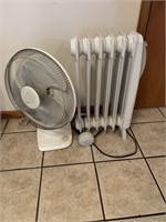 Fan, heater