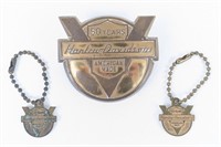 1953 Harley-Davidson 50 Year Anni Hummer Badges